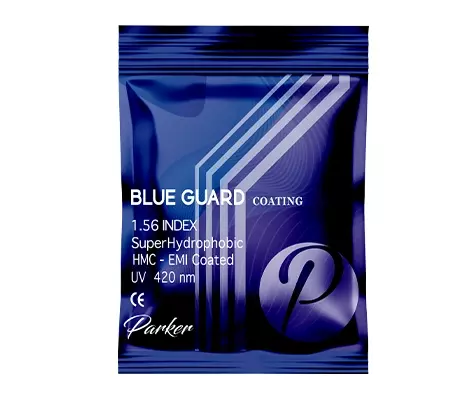 Parker Blue Guard 1.56 SHMC Lens